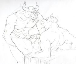 bed bovine cattle erection frottage gay gingertail male muscles nipples penis