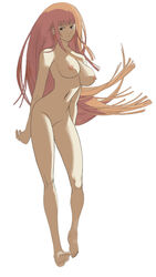 1girls big_breasts breasts hair ken_marinaris red_hair serious solo zone_of_the_enders