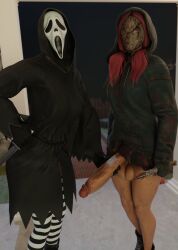 female ghostface from dbd by vensaku