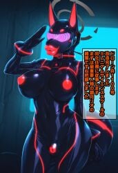neru (blue archive) from blue archive by hallofisaac