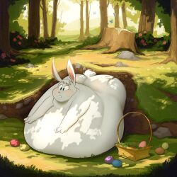easter bunny from easter by ridiculouscake