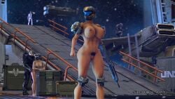 master chief from halo (game) by hanger