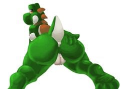 anus ass breasts female kai-ten kaivolate mario_(series) nintendo nipples presenting pussy scalie video_games yoshi