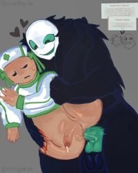 caretaker (die of death) from die of death (roblox) by cringekys