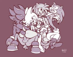 amy_rose anthro brekkist canine double_penetration echidna female fox fur furry group_sex hedgehog knuckles_the_echidna male mammal monotreme orgy penetration rouge_the_bat sega sex shadow_the_hedgehog sonic_(series) sonic_the_hedgehog straight tails