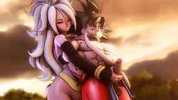 1girls 2010s 3d android android_21 animated black_sclera breasts dark_persona demon_girl dragon_ball dragon_ball_fighterz female greatm8 handjob humanoid long_hair majin majin_android_21 male mp4 no_sound penis pink_skin pointy_ears red_eyes saiyan son_goku tail video white_hair