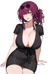 kafka (honkai: star rail) from honkai: star rail by naughty one