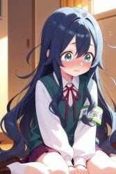 1girls ai_generated animated female female_only kimi_no_koto_ga_dai_dai_dai_dai_daisuki_na_100-nin_no_kanojo tagme video