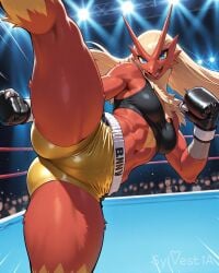 blaziken from pokemon by sylvestia