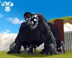 chain chomp from mario (series) by infinite nsfw