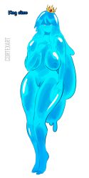 king slime (terraria) from terraria by cortexart