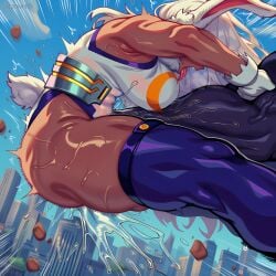 mirko from boku no hero academia by lepick1