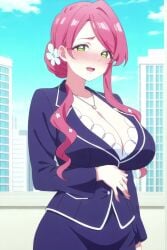 1girls ai_generated animated female female_only kimi_no_koto_ga_dai_dai_dai_dai_daisuki_na_100-nin_no_kanojo tagme video