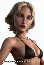 accurate_art_style ai_generated airtist animated athletic bikini bikini_bottom bikini_top blonde_hair bra clone_wars close-up close_up closeup female female_only fit high_resolution highres human kryze orange_body panties patreon patreon_username satine satine_kryze star_wars star_wars:_the_clone_wars tagme thong underwear white_body