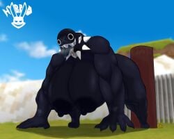 chain chomp from mario (series) by infinite nsfw