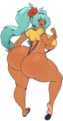 brazilian miku from vocaloid by thecon