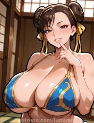 chun-li from street fighter by lumiram