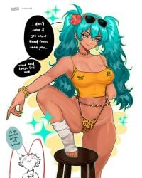 brazilian miku fan art