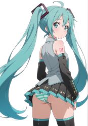 hatsune miku from vocaloid