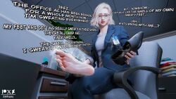 1girls 3d 3d_(artwork) 3d_artwork 3d_render barefoot blender_(software) blonde-haired_female blonde_female blonde_hair blonde_hair_female comic comic_page deviantart deviantart_link deviantart_url deviantart_username disgust disgusted disgusted_look fbi fbi_agent feet female female_focus female_only foot_fetish foot_focus footwear forest glasses grace_ashcroft grace_ashcroft_(fbi_outfit) grace_ashcroft_(julia_pratt) half-closed_eyes humiliation insult makeup musk musk_cloud musk_fetish musky office office_chair office_clothing office_lady patreon patreon_exclusive patreon_link patreon_logo patreon_only_post patreon_url patreon_username removing_shoes resident_evil resident_evil_9:_requiem shfans short_hair shy shy_expression shy_female smell smelly smelly_feet sniffing sniffing_shoe solo sweat sweat_body sweat_drops sweat_feet sweat_fetish sweat_foot sweating sweaty sweaty_body sweaty_feet sweaty_legs white_hair white_skin