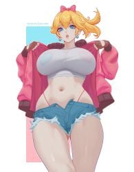 princess peach from mario (series) by melowh