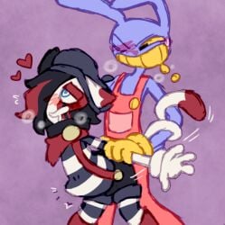 jax (the amazing digital circus) from glitch productions by milkycalico