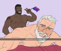 baptiste bisexual bisexual_male gay gay_sex jack_morrison male male_only no_visible_genitalia overwatch overwatch_2 soldier_76 thotdeaddy