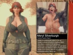 cum cum_on_body cum_on_face fellatio female meryl_silverburgh metal_gear metal_gear_solid tagme tsuyosakuroi 「黒い強さ」rnblack_strength_(artist)