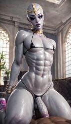 ai_generated alien fuckboy horny_male riding_cock sexy_pose slutty_outfit