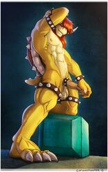 bowser from mario (series) by corvuspointer