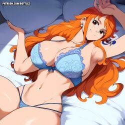 ai_generated bottlez female female_only nami nami_(one_piece) one_piece post-timeskip