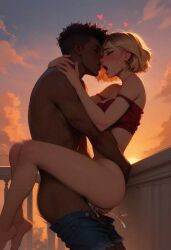 ai_generated dark-skinned_male indian indian_male indianized interracial interracial_sex tagme