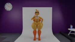 3d 3d_(artwork) animated big_breasts blender breasts five_nights_at_freddy's five_nights_at_freddy's_2 fnaf looking_at_viewer nipples no_sound petru pussy smile smiling tagme thick_thighs toy_chica_(fnaf) toy_chica_(love_taste) twitter_username video yellow_body yellow_hair