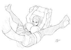 1boy 1girls 2024 ahe_gao ass blush breasts cum cum_in_pussy cum_inside female high_heels horsecock huge_breasts huge_cock hyper_penis implied_zoophilia large_insertion male nipples overalls penis pureruby87 pussy real_person sketch spread_legs straight thick_thighs virus_infected_art