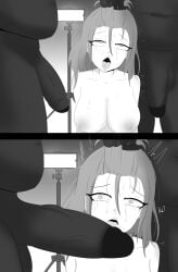 1girls 2boys ahe_gao big_ass big_breasts big_butt black_penis broken_rape_victim crying crying_with_eyes_open cuckold dark-skinned_male eyes_rolling_back fat_man female freckles grabbing grabbing_from_behind grabbing_head greyscale hair interracial lipstick long_hair lord_dante male milf milfs mind_break mindbreak mommy mommy_kink motherly_cuckold netorare ntr original pulling_hair rape ryona tongue_out voluptuous voluptuous_female