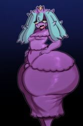 1boy 1femboy anthro anthro_femboy ass ass_in_dress big_ass bottom_heavy bottom_heavy_femboy bubble_butt bulge clothing crossdressing dat_ass dress dumptruck_ass fat_ass femboy femboy_focus femboy_only girly hands_on_hips huge_ass inuzu large_ass looking_at_viewer male male_only mareanie massive_ass pokémon_(species) pokemon side_view smile solo thick_ass thick_thighs trap wide_hips