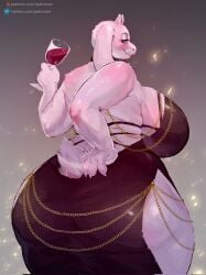 1girls 2d anthro big_ass big_breasts breasts bubble_butt female female_only furry furry_only huge_ass humanoid modakawa_dress petroverr solo thick_thighs toriel undertale undertale_(series) wide_hips