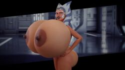 ahsoka tano from star wars by airress3d (3d-modeller)