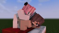 1futa 1girls 3d anal anal_sex big_ass big_breasts dex69 domination female futa_on_female futanari love mine-imator minecraft penis