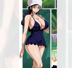 dressrosa female female_only nico_robin one_piece pinkpawg solo