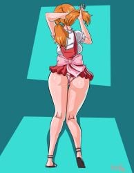 ass female female_only nami nami_(one_piece) one_piece orange_hair pinkpawg post-timeskip whole_cake_island