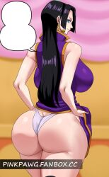 ass boa_hancock female female_only one_piece pinkpawg solo