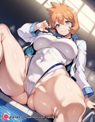 1girls ai_generated alternate_breast_size big_breasts breasts busty castle12 curvaceous curvy curvy_body curvy_female curvy_figure female huge_breasts kasumi_(pokemon) large_breasts pokemon sweat sweating sweaty sweaty_body sweaty_breasts thick_thighs thighs venus_body voluptuous