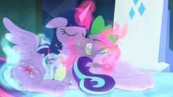 16:9 4k absurdres alicorn anus ass bisexual bodily_fluids cub cum dragon dtcx97 equid equine female feral friendship_is_magic furry genital_fluids group group_sex hands-free highres horn horse magic male mammal my_little_pony orgasm penis pony pussy sex spike_(mlp) starlight_glimmer threesome twilight_sparkle_(mlp) unicorn wings young