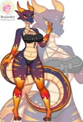 adopt adoptable anthro comission comissions dragon female forsale furry furryart kobold non-mammal_breasts nsfw