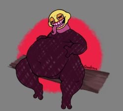 fat_man friday_night_funkin lemon male_only monster monster_(friday_night_funkin) obese vore