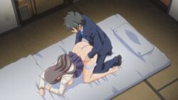 1boy1girl adult_and_teenager age_difference animated female kamishima_aina older_male older_man_and_teenage_girl older_penetrating_younger sex tan tanline teenage_girl teenager tsugou_no_yoi_sex_friend? younger_female