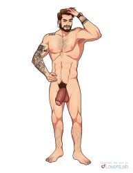 1boy date_everything dick dorian_(date_everything) flaccid flaccid_penis foreskin full_body gay male male_only naked naked_male nude nude_male penis solo solo_male uncircumcised