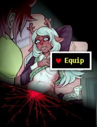 2025 5_fingers anthro anthro_focus antlers blonde_hair blood blush bodily_fluids bottomless bottomless_anthro bottomless_female bow_panties bow_underwear breasts brown_body brown_fur brown_hair censored closed_frown clothed clothing countershade_torso countershading cracked_glass deer deltarune deltarune_chapter_4 digital_drawing_(artwork) digital_media_(artwork) discarded_clothing discarded_panties discarded_skirt discarded_underwear duo ears_down english_description english_text eye_mist eyelashes female female_anthro female_focus female_on_human female_raped fingers forced freckled_face freckles frown fur furniture green_clothing green_sweater green_topwear hair hand_behind_head hi_res highlighted_text horn human human_on_anthro human_raping_anthro inside interspecies kink_mom kris_(deltarune) lightner long_hair looking_at_another looking_at_partner lying male male/female male_on_anthro male_raping_anthro male_raping_female mammal markings medium_breasts mind_control mouth_closed navel new_world_deer noelle_holiday on_back on_sofa panties pivoted_ears platinum_blonde raised_clothing raised_sweater raised_topwear rape rape_symbolism red_nose reindeer sex signature slim_anthro slim_female slim_human slim_male snowgrave sofa solo_focus soul_(undertale) spots spotted_body spotted_fur spread_legs spreading sweater symbolism tears_of_pain tears_of_sadness text thick_eyelashes topwear undertale_(series) underwear user_interface white_body white_countershading yellow_text
