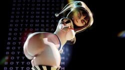 3d bottombeach evil_pomni_(the_amazing_digital_circus) eyes red the_amazing_digital_circus voluptuous